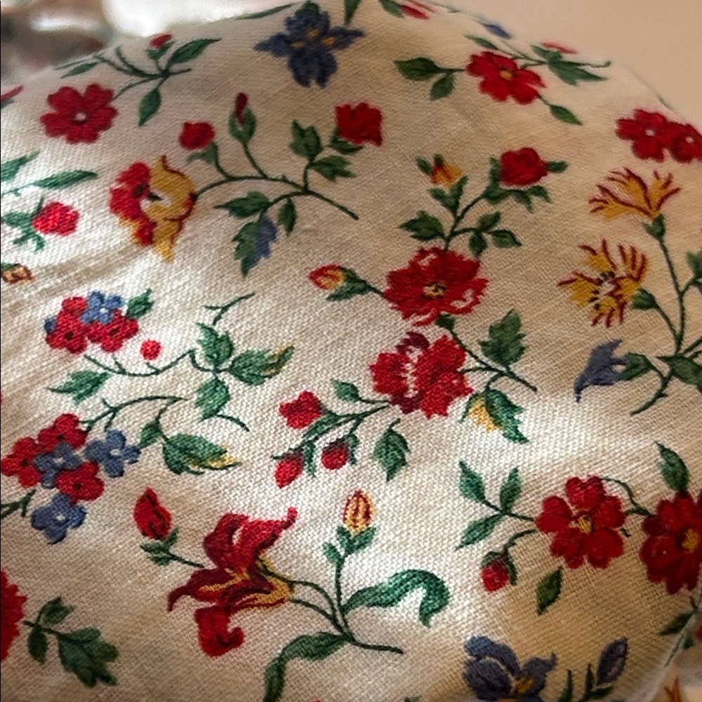 Floral Fabric Jar Covers - Set of 2 - Picture 13 of 14
